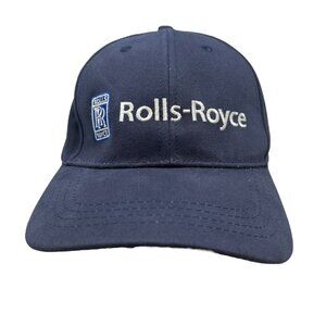 Rolls-Royce Logo Strapback Baseball Hat Cap Car Automobile Luxury Embroidered